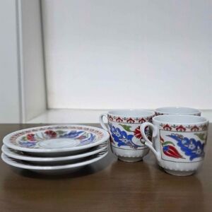 Floral Patterned Tea Set